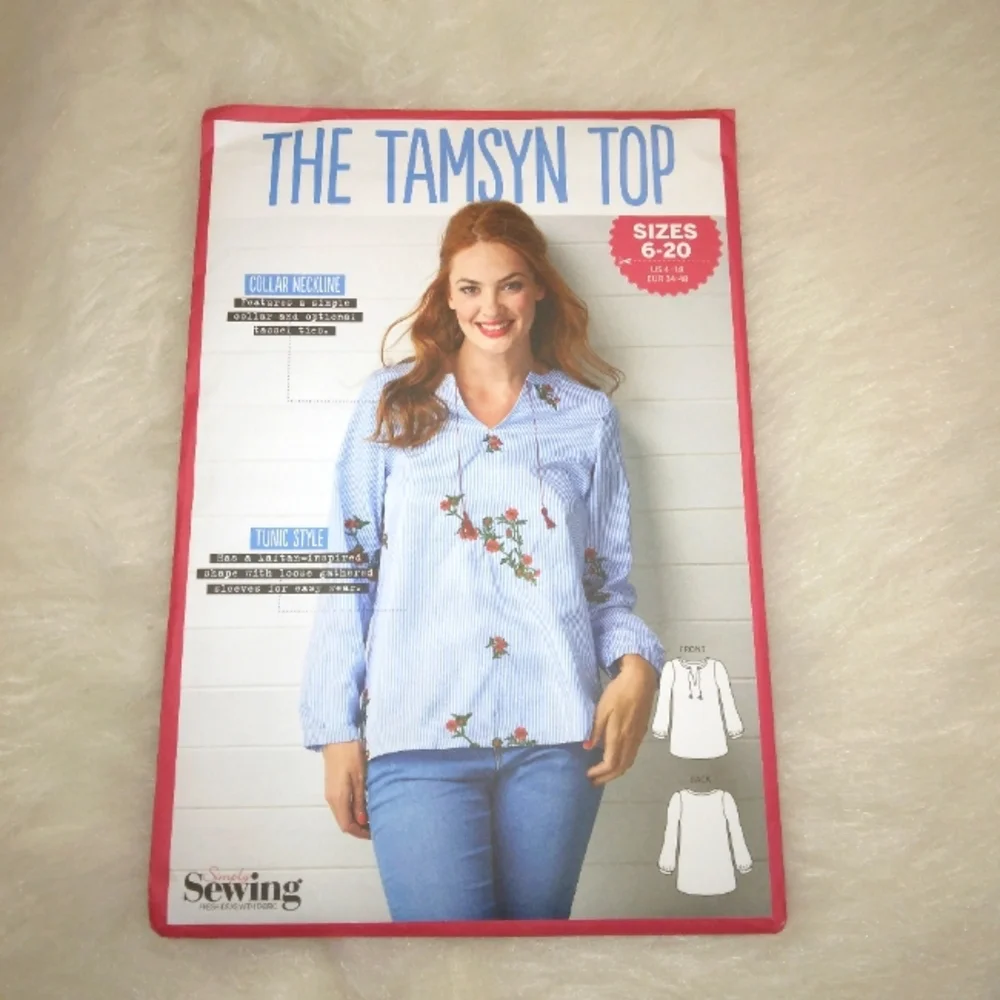 Simply Sewing, The Tamsyn Top, size 4-18